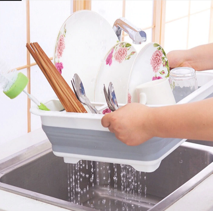 Foldable Drying Dish Basket - waseeh.com