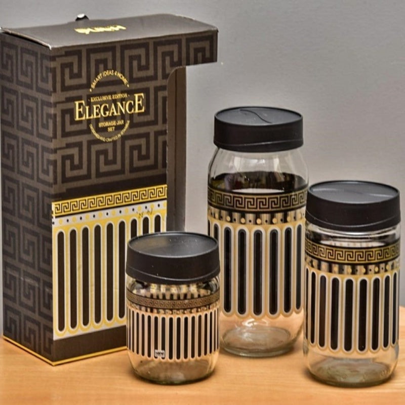 ELEGANCE Jar Set (3 piece) - waseeh.com