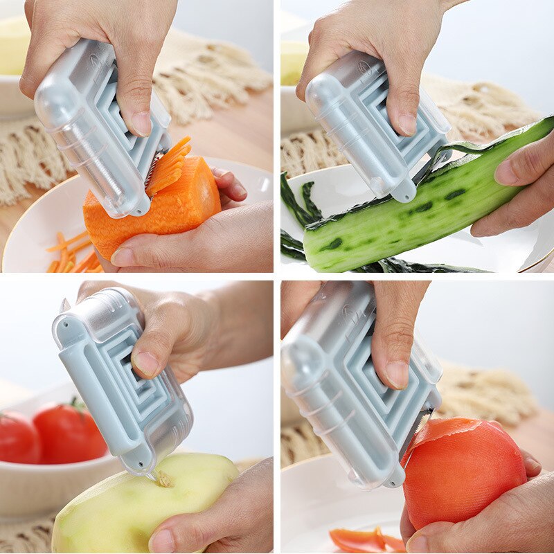 3 in 1 Vegetable Rotary Peeler - waseeh.com