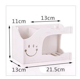 Carved Smiley Bathroom Rack - waseeh.com