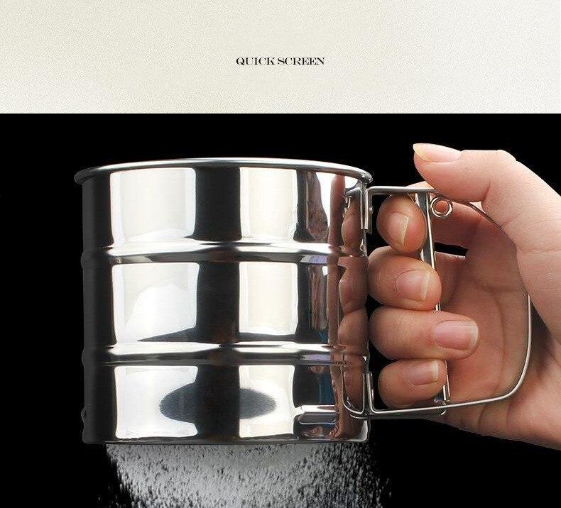 Stainless Steel Povilhadora Sieve Mug - waseeh.com