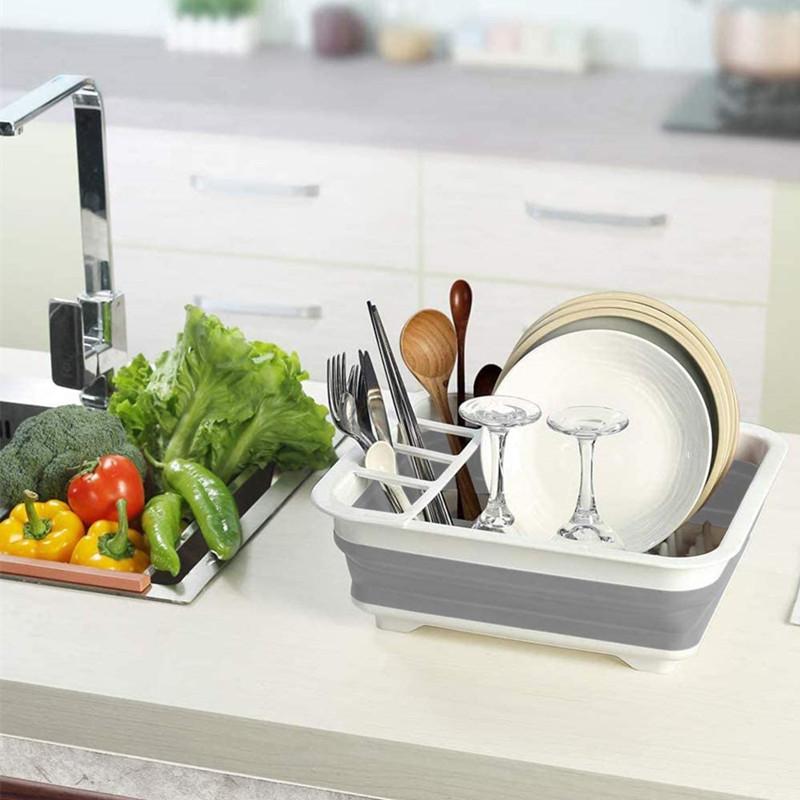 Foldable Drying Dish Basket - waseeh.com