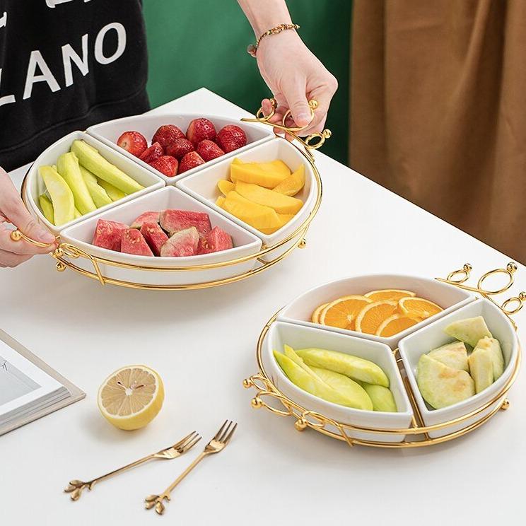 Multi-Purpose Metal Ceramic Basket - waseeh.com