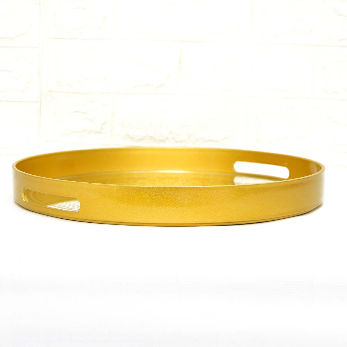 Metallic Decoration Serving Tray - waseeh.com