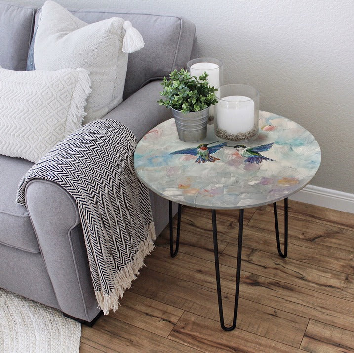 Fender & Jerry Art Living Lounge Center Side Hairpin Table - waseeh.com