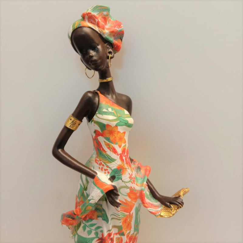 African Queen Statue Decor - waseeh.com