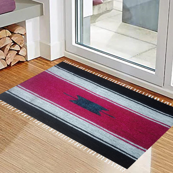Kilim FootMats 2.5Ft x 1.5Ft - Multicolor 14