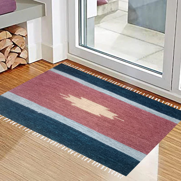 Kilim FootMats 2.5Ft x 1.5Ft - Multicolor 10