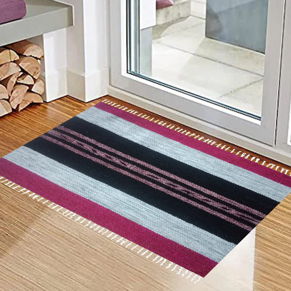 Kilim FootMats 2.5Ft x 1.5Ft - Multicolor 16
