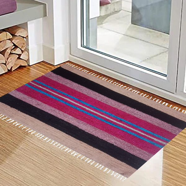 Kilim FootMats 2.5Ft x 1.5Ft - Multicolor 9