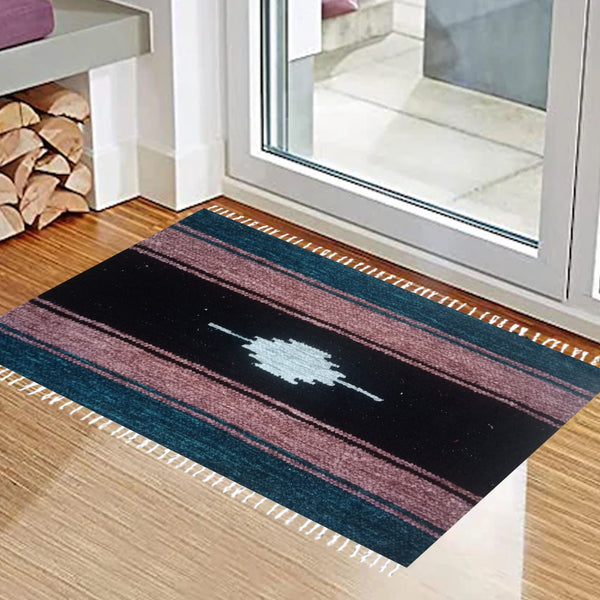Kilim FootMats 2.5Ft x 1.5Ft - Multicolor 1