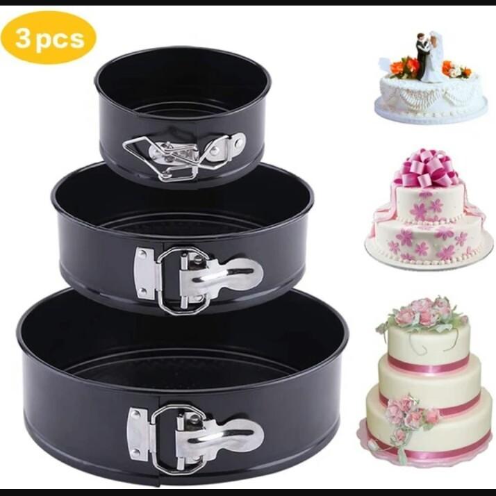 Round Cake Mold (3 Pcs) - waseeh.com