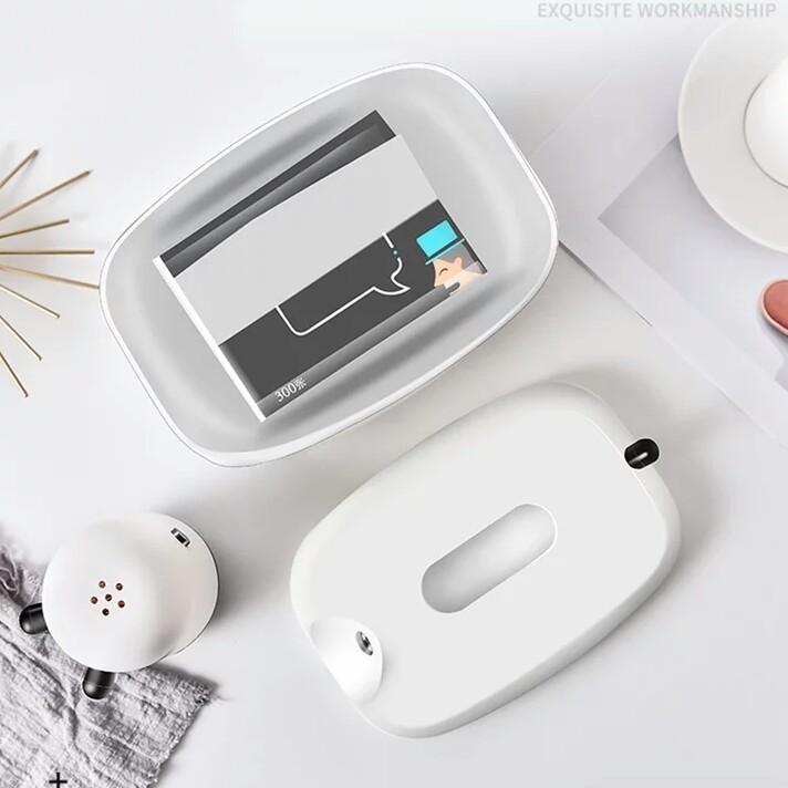 Telescopic tissue box with toothpick holder - waseeh.com