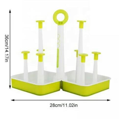 Kitchen Holder Mug | Glass (Square Shaped) - waseeh.com