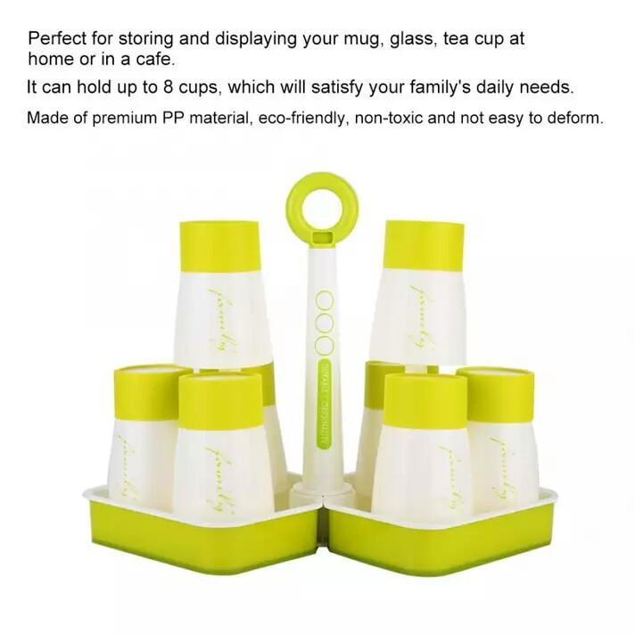 Kitchen Holder Mug | Glass (Square Shaped) - waseeh.com