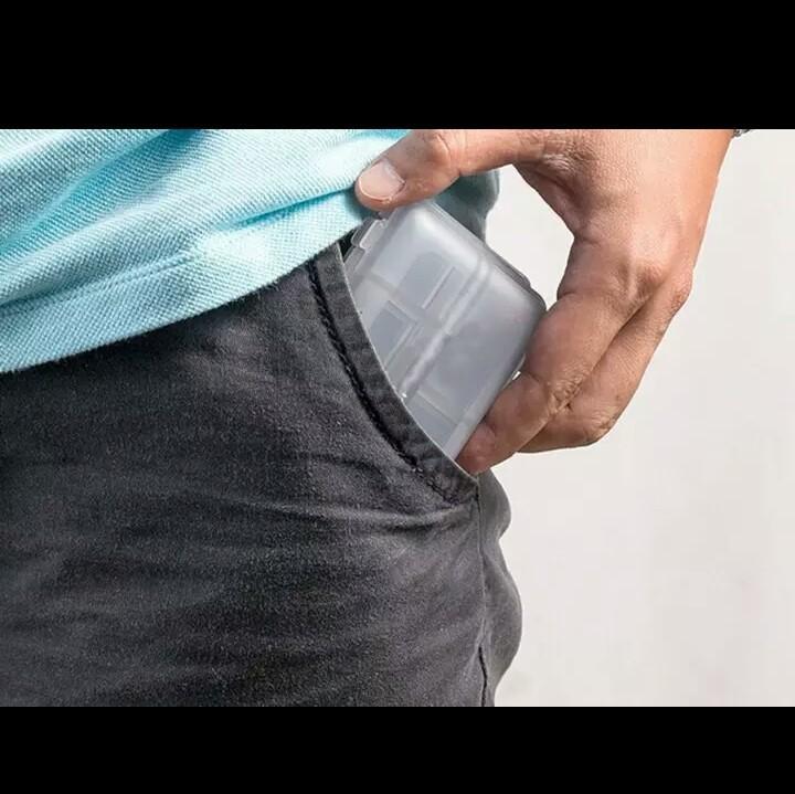 Portable Medicine Drug Pill Box (8) - waseeh.com