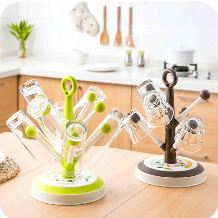 Kitchen Holder Mug | Glass (Round Shaped) - waseeh.com