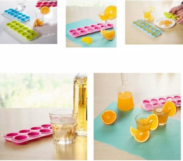 Silicone Ice Cube Tray (12 Grid) - waseeh.com