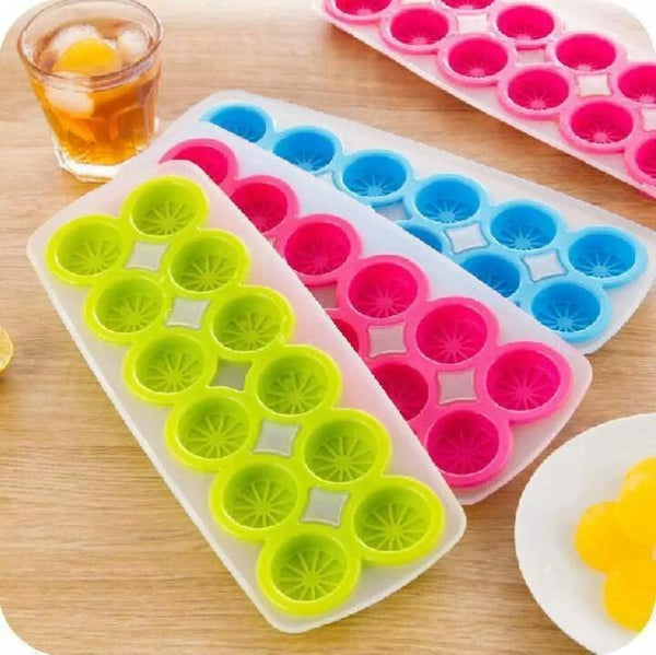 Silicone Ice Cube Tray (12 Grid) - waseeh.com