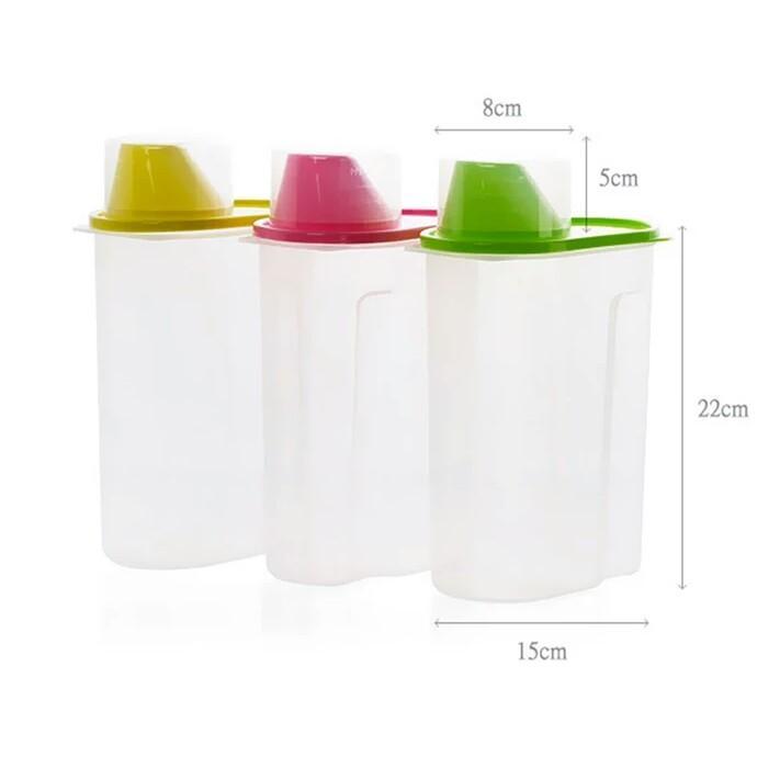 Transparent Sealed Storage Box (2.5L) - waseeh.com