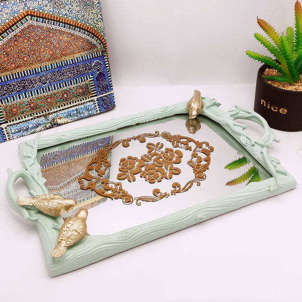 Resin Printed Mirror Tray - waseeh.com