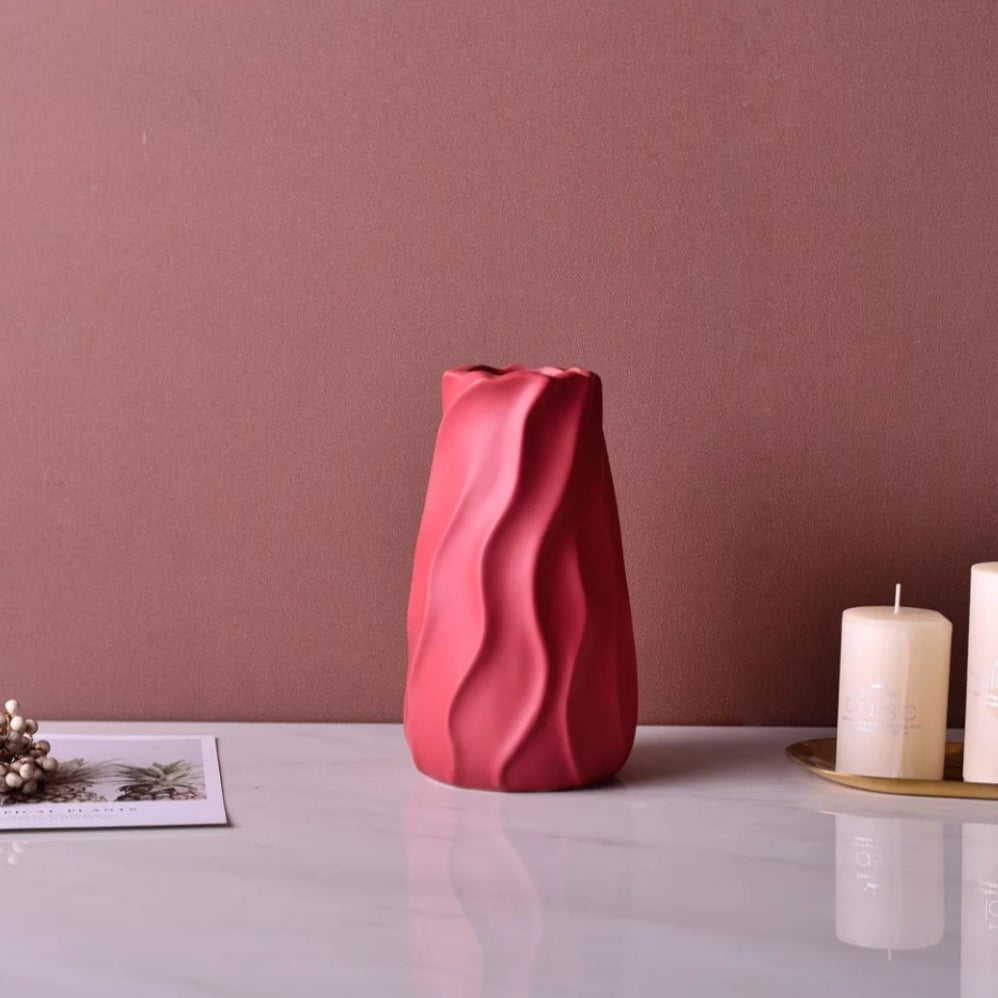 Vintage Morandi Ceramic Vase - waseeh.com