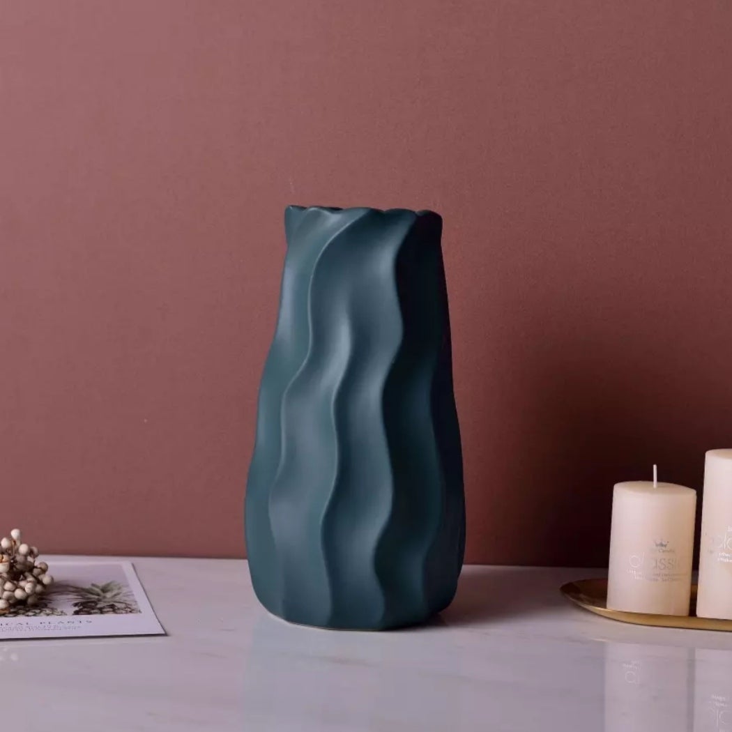 Vintage Morandi Ceramic Vase - waseeh.com
