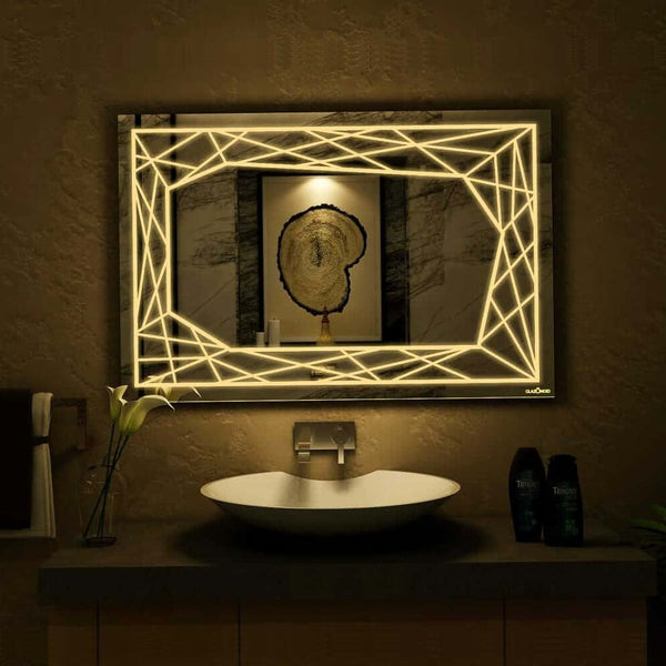 Threaded Sky LED Mirror Decor - waseeh.com