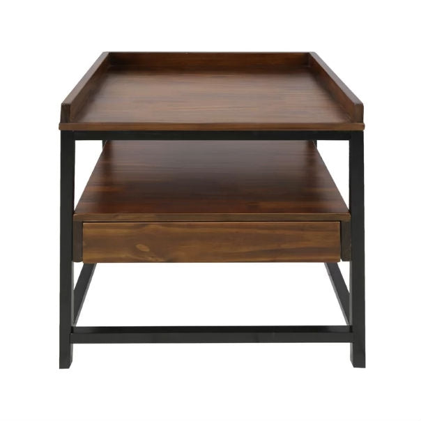 Mocha Lounge Living Bedroom End Side Drawer Table - waseeh.com