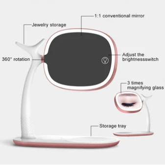 Mr. Chen Double Sided Folding Mirror - waseeh.com