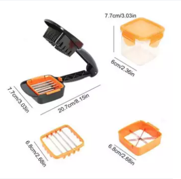 Fruit Vegetable Cutter (5 in 1) - waseeh.com