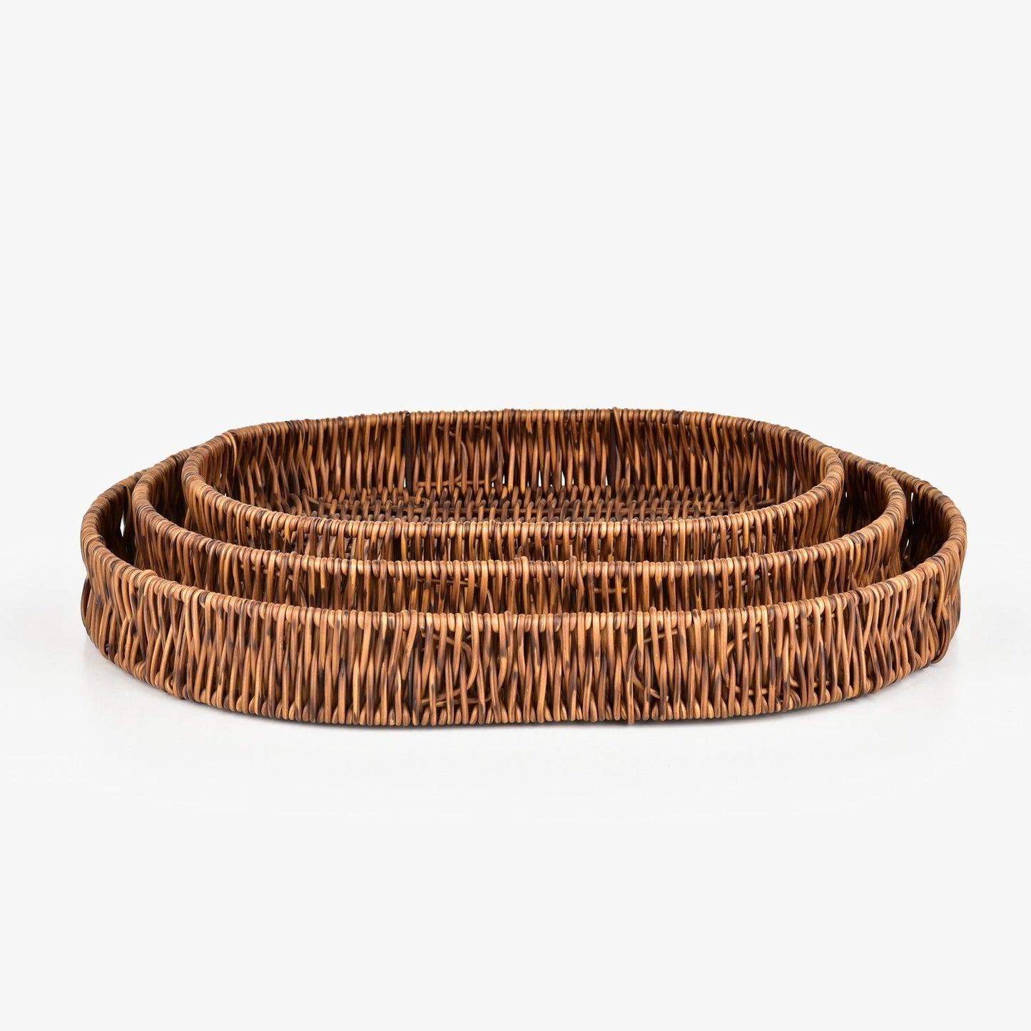 Nostalgic Braided Basket (Oval) - waseeh.com