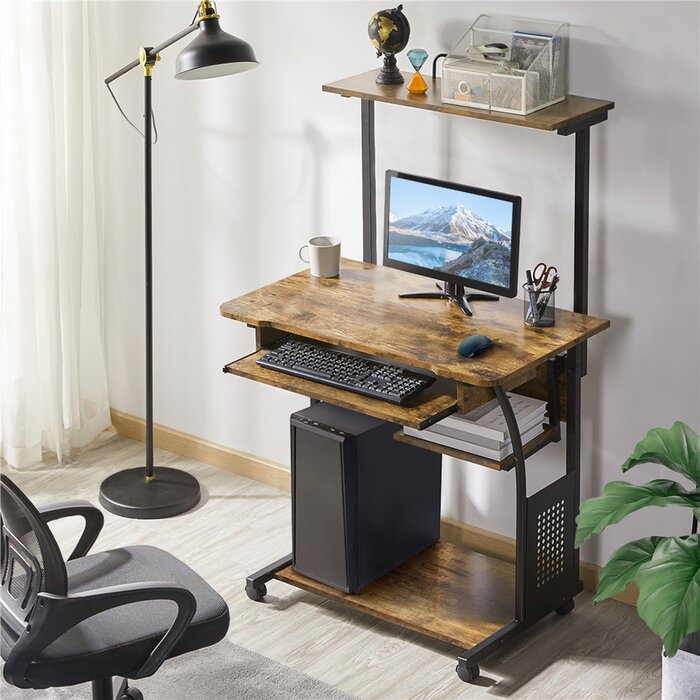 Many Computer Desk Rosita Multiple Layer Computer Desk-Special – Azhaan Online Store