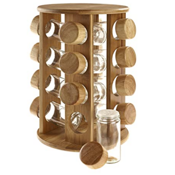 Rubberwood Spice Rack - waseeh.com