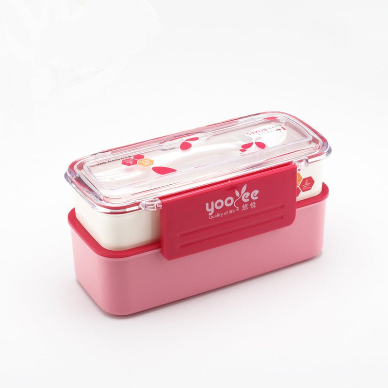 Bento Double-layer Lunch Box (Pack of 2) - waseeh.com