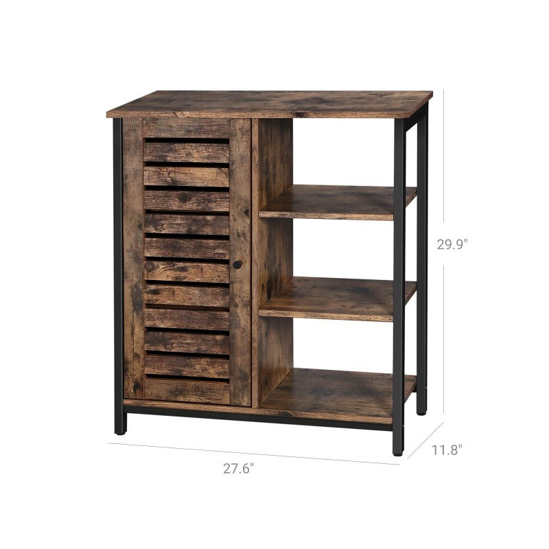 Open Shelves Storage Bookcase Cabinet Rack - waseeh.com