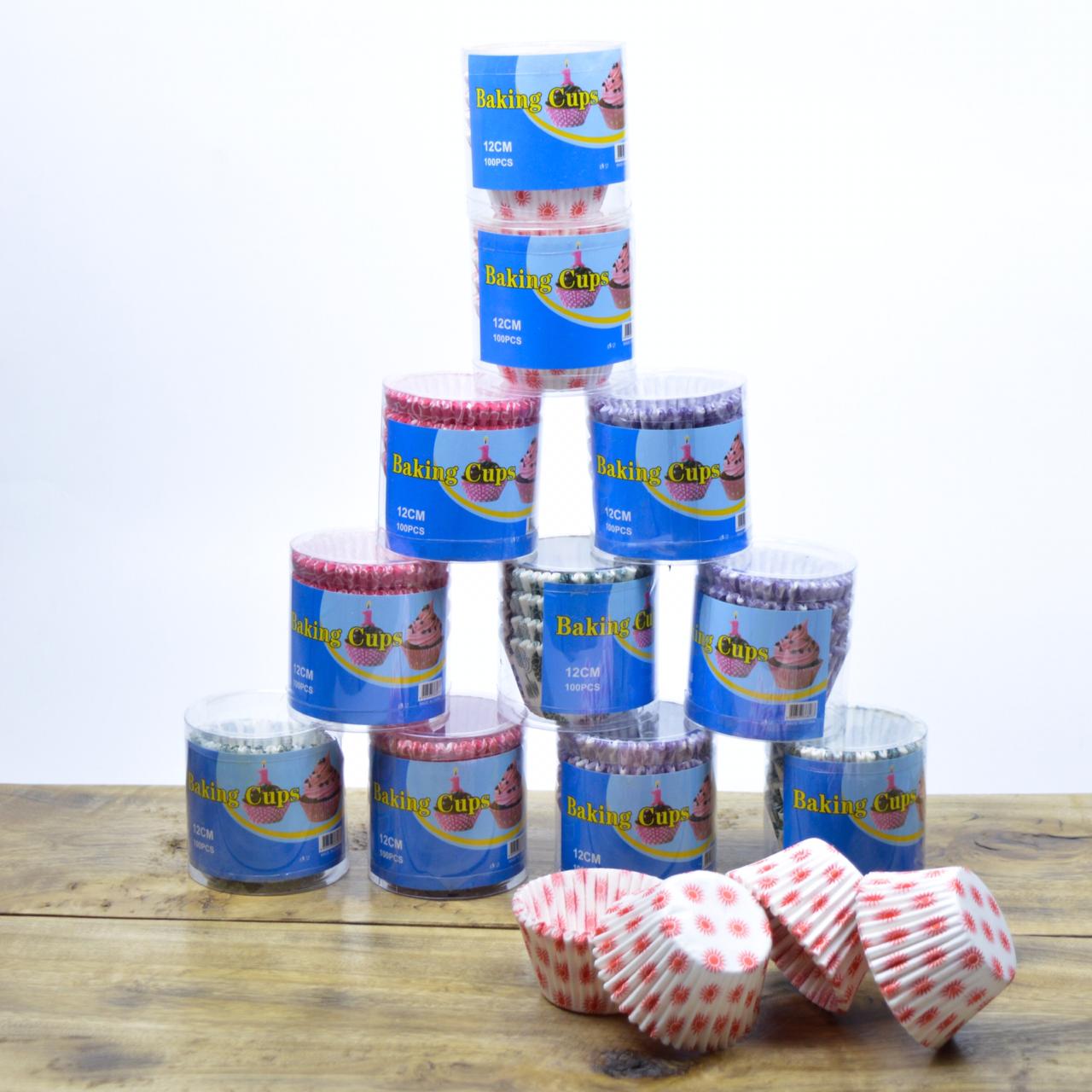 Multi colour cupcake molds - waseeh.com