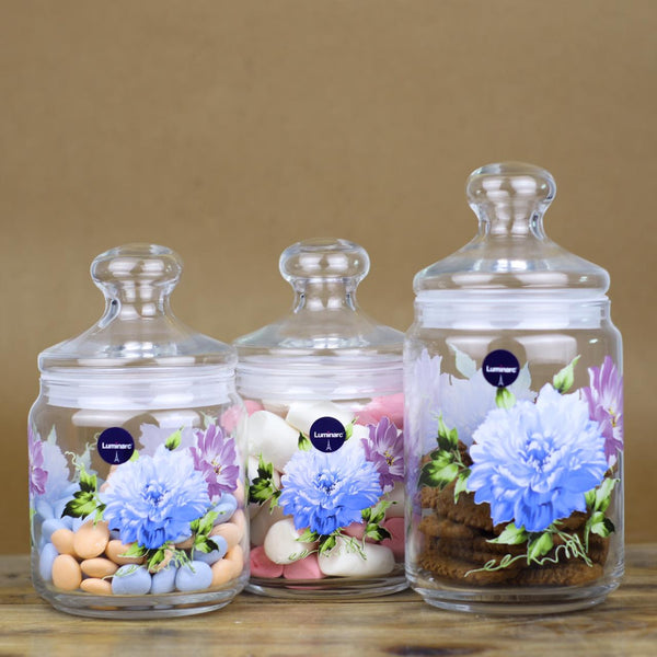 Floria 3pcs Jars - waseeh.com