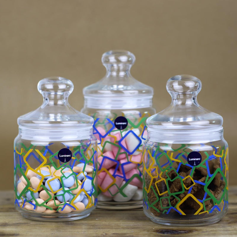 Boxy Mania 3pcs Jars - waseeh.com