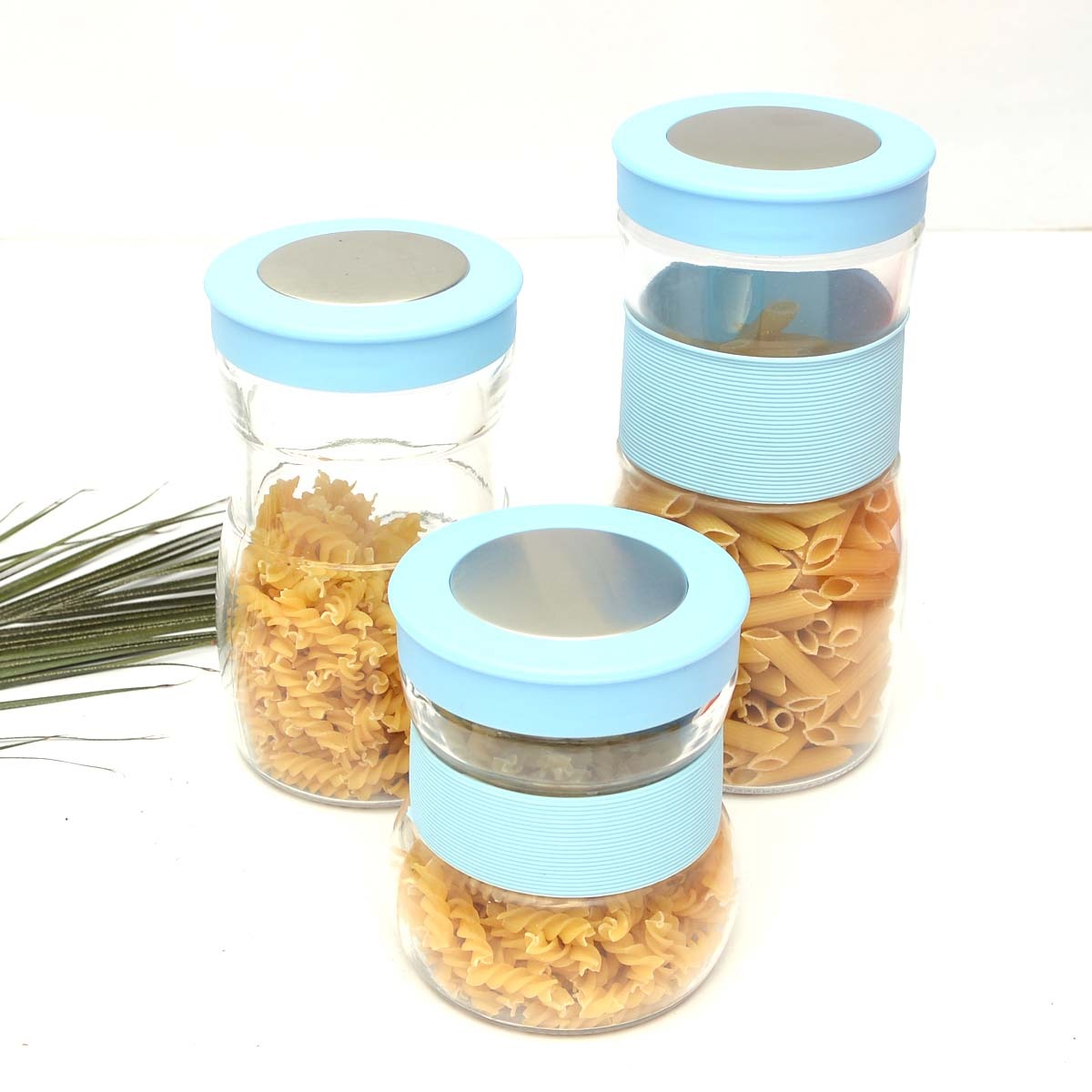 Glass Jars - Pack of 3 - waseeh.com
