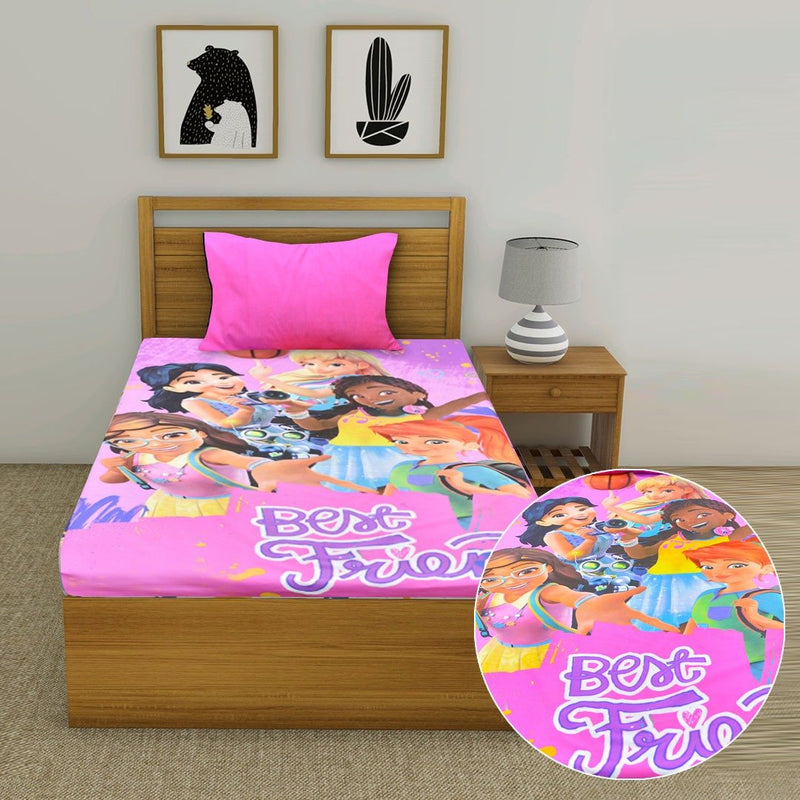 Best Friends Bedsheet - waseeh.com