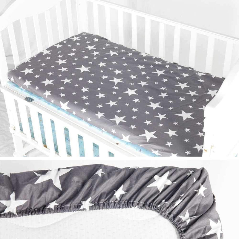 Fitted Bed Sheet (Stars Style) - waseeh.com