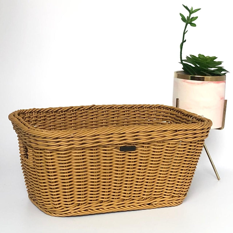 Exquisite Braided Square Kitchen Basket - waseeh.com