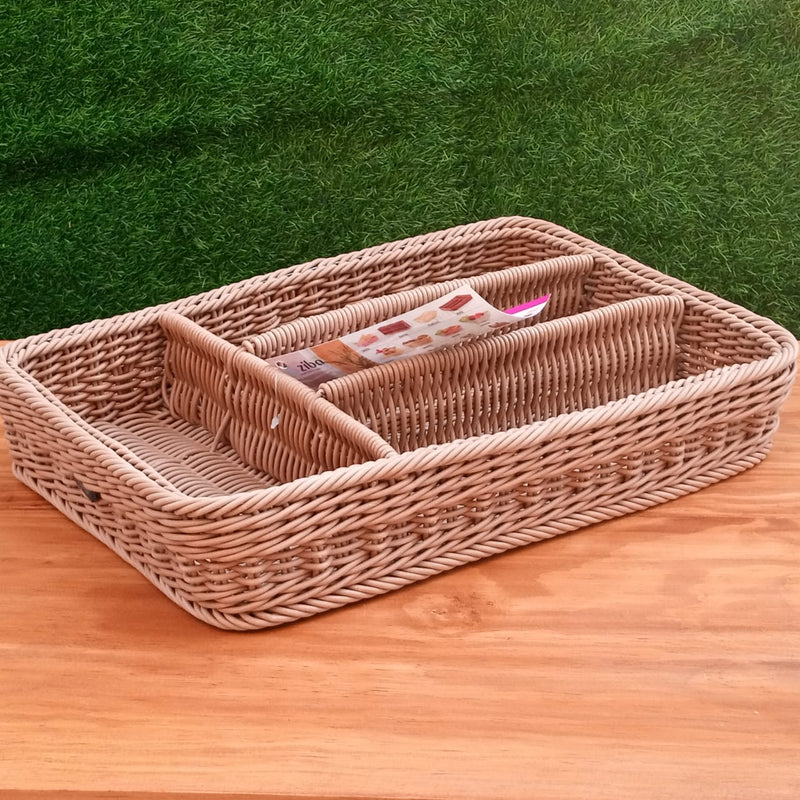 Enamel Braided Kitchen Basket - waseeh.com