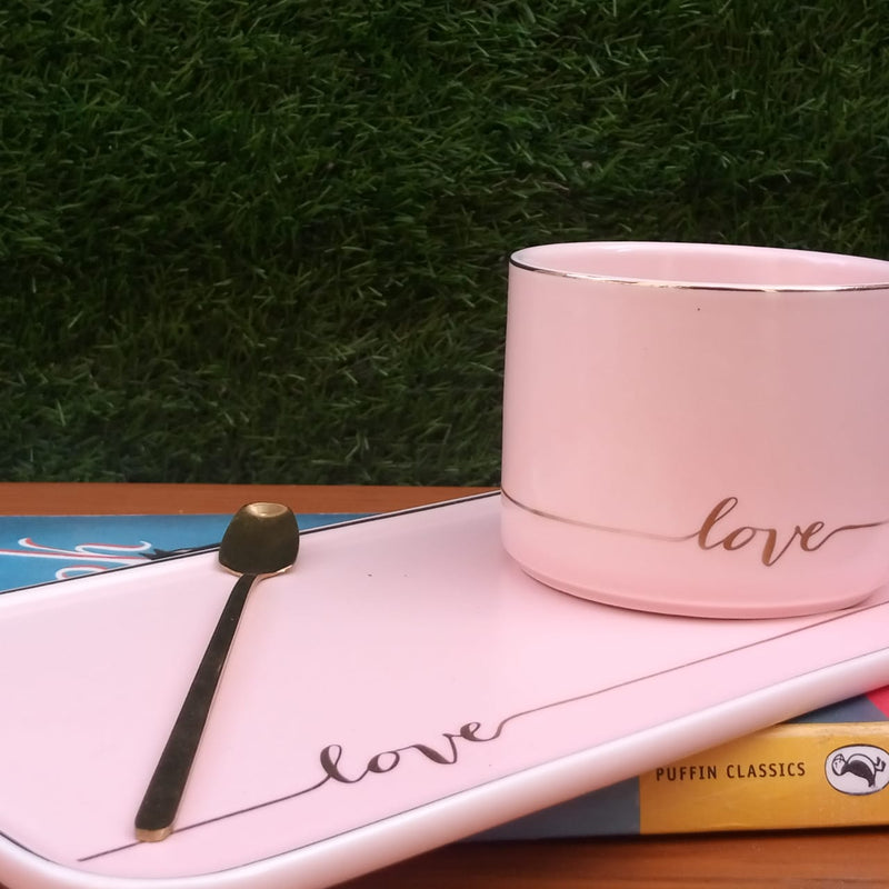 Nordic "Love" Tea Cup Set - waseeh.com