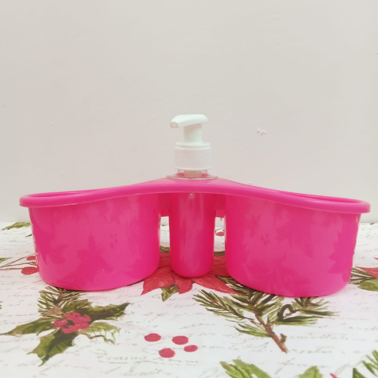 Soap Dispenser and Sponge Holder  (2 in 1) - waseeh.com
