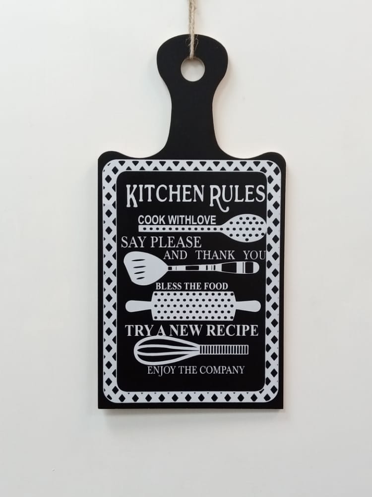 Wall Caption "Kitchen" Decor - waseeh.com