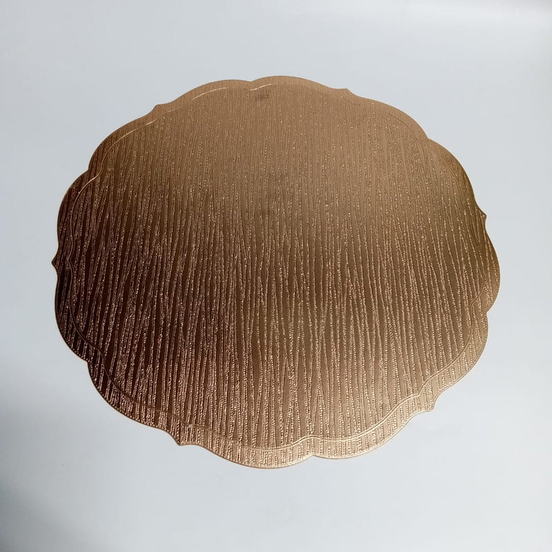 Bronzy Table Toppie (Flower Bloom) - waseeh.com