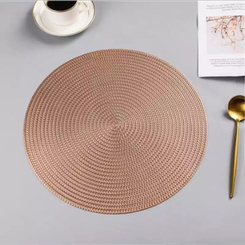 Bronzy Table Toppie (Round) - waseeh.com