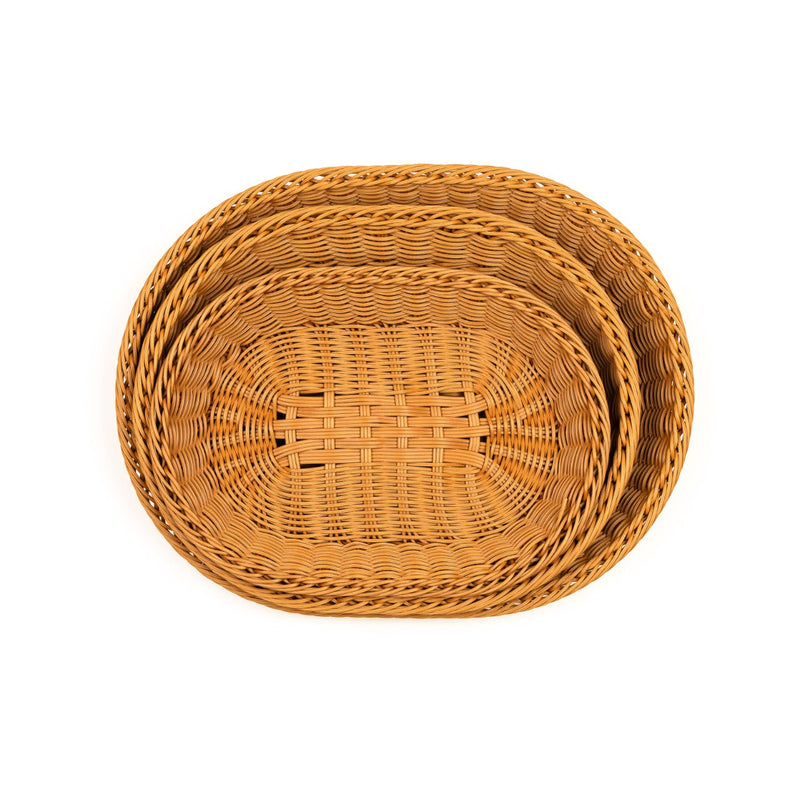 Braided Oval Basket - waseeh.com